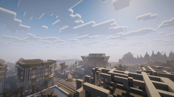 城市与建筑被毁