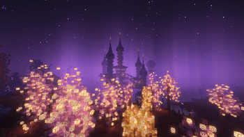 带有末地船的末地城