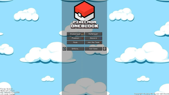 Pixelmon OneBlock