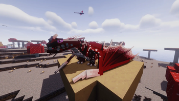 来自《伯克之爪》的电影级镜头。