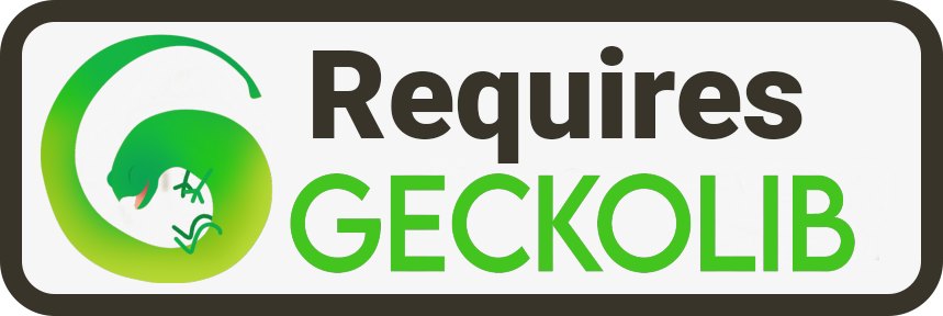 需要 GeckoLib