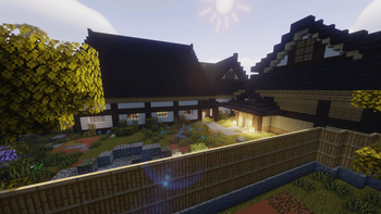 《鬼灭之刃》（鬼杀队）的电影级镜头。