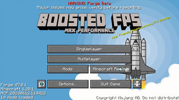 提升的FPS(性能调优)(FG) - Boosted FPS (Performance Optimized) (FG)